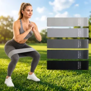 Latex Resistance Loop Band Set for Yoga Pilates Gym Workout OEM Manufacturer
