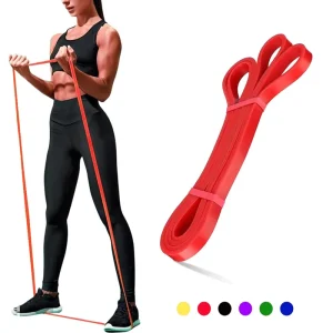 Latex Rubber Heavy-Duty Long Loop Resistance Bands for Strength Training