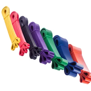 Latex Stretch Resistance Power Bands Set Fitness Strength Exercise Equipment Pull Assist Band Yoga