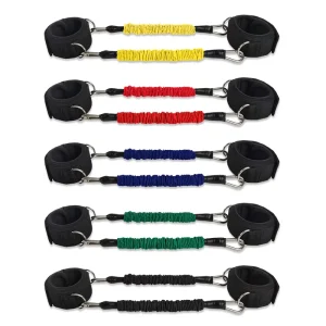 Latex Thigh Trainer Resistance Bands Set with Loop Bands