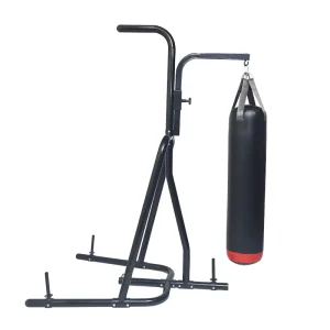 Leather Anti-rip Heavy-duty Hanging Boxing Sandbag for Professional Training