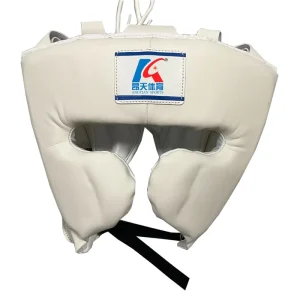 Leather Boxing Headguards for Taekwondo and Muay Thai Training
