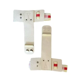 Leather Gymnastics Wristband with Palm Protector and Wrist Support