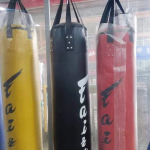 Leather Hook Hanging Punching Bag for Muay Thai Boxing Training