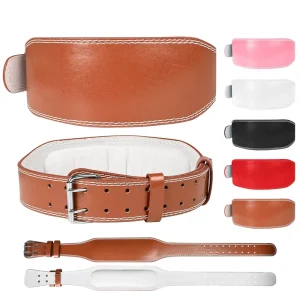 Leather Weight Lifting Training Belt