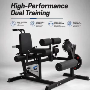 Leg Muscle Trainer Seated Leg Flexion and Extension Curl Machine