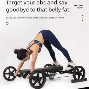 Leg Press Four-Wheel Trainer Full-Body Machine Frog Rebound Machine