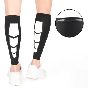 Leg Sleeve Soccer Shin Pads Football Shinguards Compression Thin Calf Shin Protector