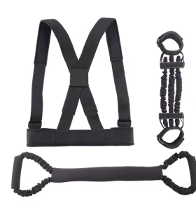 Leg Strength and Agility Foot Bounce Vertical Jump Trainer Boxing Resistance Band with Fitness Belt for Muay Thai
