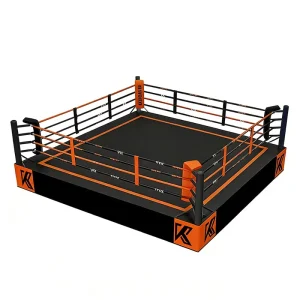 Liftable Boxing Ring Training Competition Stage Steel Structure Height-Adjustable Arena for Club