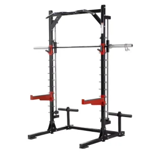 Light Commercial Multi-Function Strength Training Station with Smith Machine and Squat Rack