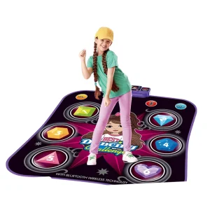 Light-Up Electronic Musical Dance Mat for Kids with Single Light Guidance