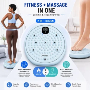 Light Weight Exercise Product Fitness Accessory Exercise Equipment Portable Home Office Foot Massage Popular Twister