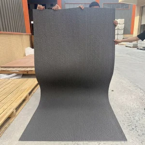 Lightweight 3D Art Flexible Stone Panel Thin Bendable Wall Cladding for Bedroom Accent Wall Design
