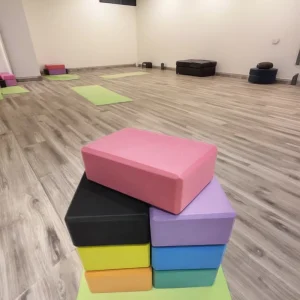 Lightweight 9″ X 6″ X 3″ EVA Foam Building Blocks for Yoga Pilates Meditation Yoga Block and Bricks
