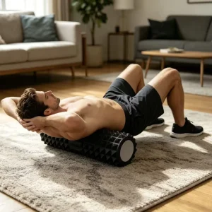 Lightweight EVA Fitness Roller Body Roller Foam for Sports Recovery Yoga Stretching and Muscle Relaxation