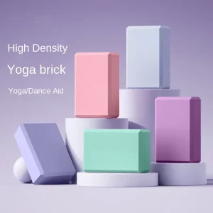 Lightweight EVA Foam Yoga Blocks for Yoga Pilates Stretching and Meditation
