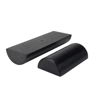 Lightweight EVA Half-Cylinder Muscle Massage Roller, 30cm, for Deep Tissue Massage and Fitness