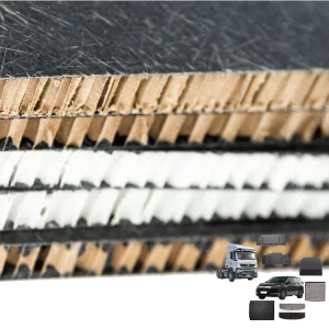 Lightweight Fabric Decorative Surface Layer Coldproof Paper Honeycomb Board