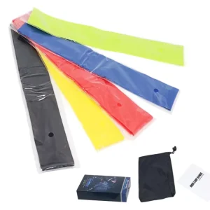 Lightweight High-Elastic Workout Resistance Bands Set for Gym, Yoga, and Strength Training