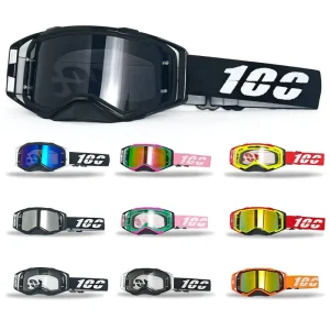 Lightweight MX Goggles with UV Protection and Replaceable Lenses