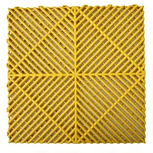 Lightweight PP Suspended Interlocking Flooring Tile, Easy to Disassemble, for Garage and Car Wash