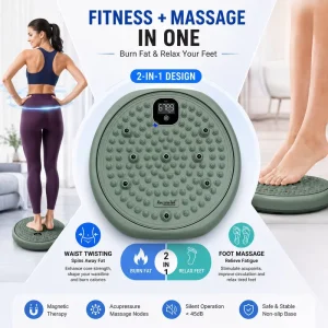 Lightweight Portable Home or Office Foot Massage Twister