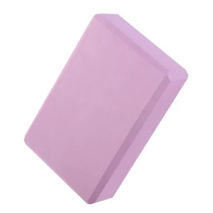 Lightweight Solid Color High Density EVA Yoga Brick Firm Foam Yoga Block for Indoor Yoga Pilates Workout