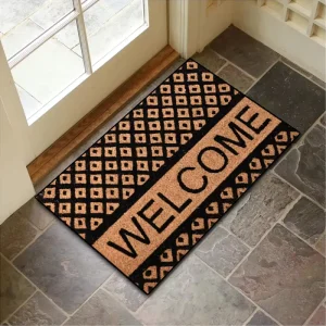 Living Room Dirt-Resistant Carpet Coffee Table Mat and Entrance Door Mat
