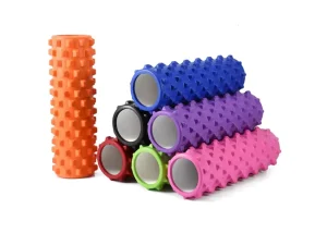 Logo Print Eco-Friendly High-Density Muscle Massage EVA Foam Roller for Yoga