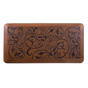 Long Anti-Fatigue PU Floor Mat Puzzle Pattern Thick Non-Slip Pet Friendly