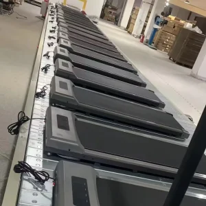 Long-Deck Treadmill With Handrails and Extra-Long Running Belt