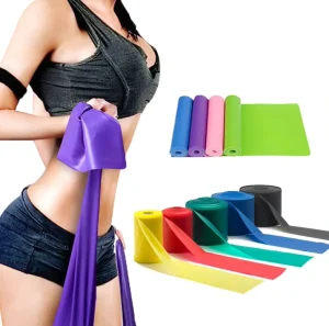 Long Elastic Stretch Exercise Bands for Physical Therapy