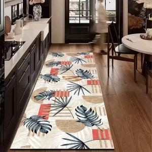 Long Home Entrance Kitchen Floor Mat, Easy to Clean, Dirt Resistant
