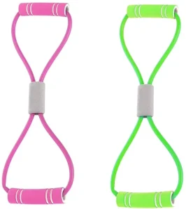 Long Thick TPE Elastic Resistance Bands Comfortable Durable for Yoga Workout and Physical Therapy