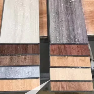 Loose Lay SPC Flooring 5mm No-Glue Installation Waterproof Commercial Vinyl Floor