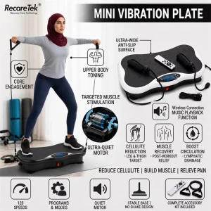 Low Intensity Vibration Plate Exercise Machine for Bone Exercise