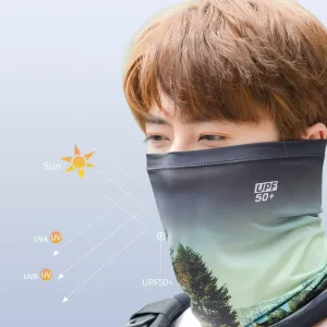 Low MOQ Custom Neck Warmer Adjustable Cooling UV Protection Sublimation Print Hunting Camping Neck Gaiter Bandana