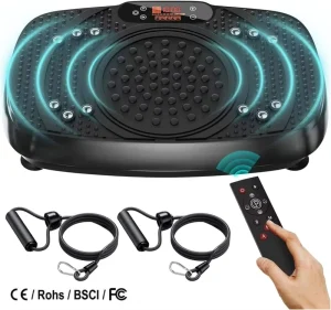 Low Noise Magnetic Therapy Vibration Platform Machine for Exercise and Massage