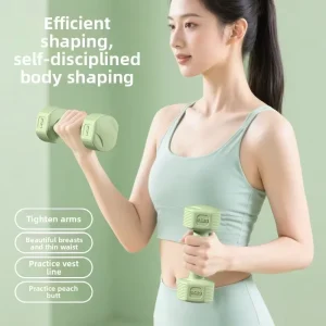 Low Odor Rubber Coated Hex Dumbbells Anti-Rolling Design for Arm Training Home Gym Fitness