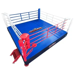 Low-Profile Boxing and Kickboxing Ring in 16 x 16, 20 x 20, or 24 x 24 ft Sizes