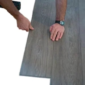 Luxury Vinyl Plank Flooring 8mm European Waterproof with 3D Model Design for Indoor Installation
