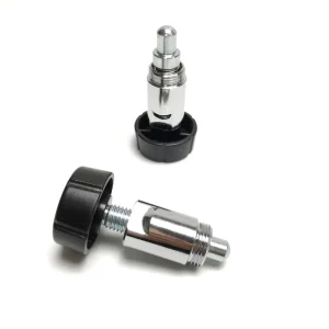M20 Metal Elastic Pin with Handle Quick-Release Tension Pin for Fitness Equipment Adjustable Locking Pin with Round Knob B2-06