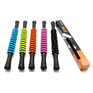M4 Yoga Therapeutic Body Massage Tool Muscle Fascia Roller Stick for Arms Legs and Back Recovery