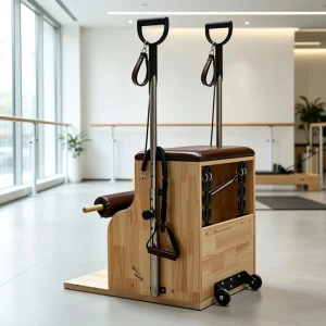 M401A Pilates Wunda Chair Solid Oak Wood Strength and Balance Training Equipment