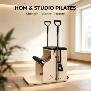 M401C Maple Wood Pilates Wunda Chair Adjustable Safe Multi-functional Home Pilates Studio Fitness Equipment