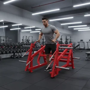 MI008 Commercial Strength Training Gym Equipment Multi Function Plate Loaded Machines Glute Builder Deadlift Shrug Squat Lunge