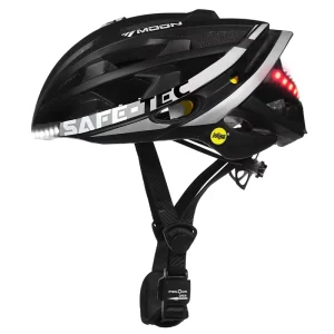 MIPS Protection System CPSC CE Certified Smart LED Hook Loop Closure Windproof Waterproof Road Bike Helmet