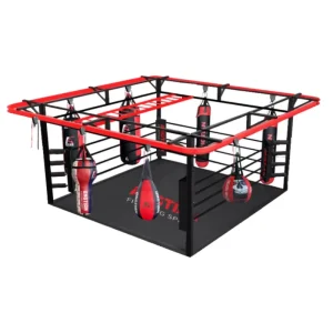 MMA Boxing Training Heavy Punching Bag Rack with Rail