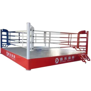 MMA Floor-Standing Boxing Ring for Muay Thai, Wrestling, and Martial Arts Competition